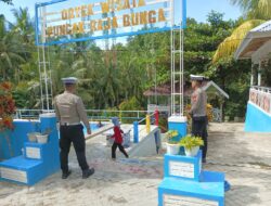 Puluhan Personil Polres Majene Berjaga di Lokasi Objek Wisata, Antisipasi Lonjakan Pengunjung