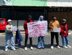 Peduli Terhadap Korban kebakaran, Mahasiswa Unsulbar Galang Donasi