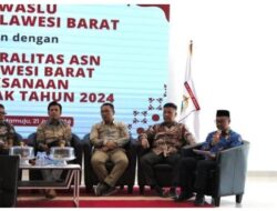 Koordinasi dan Deklarasi Netralitas ASN,Wakil Ketua Komisi l DPRD Sulbar Rapat Bersama