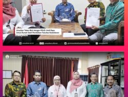 Unsulbar dengan RSUD. Andi Depu Teken MoU Rumah Sakit Pendidikan Fakultas Kedokteran