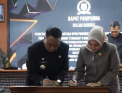 Rapat Paripurna DPRD Bersama Pemprov Sulbar Telorkan Tiga Perda