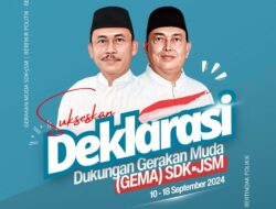 Gema Polman Pastikan Dukung SDK-JSM Pilkada 2024!