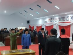 Tiga Pimpinan DPRD Majene Resmi Dilantik